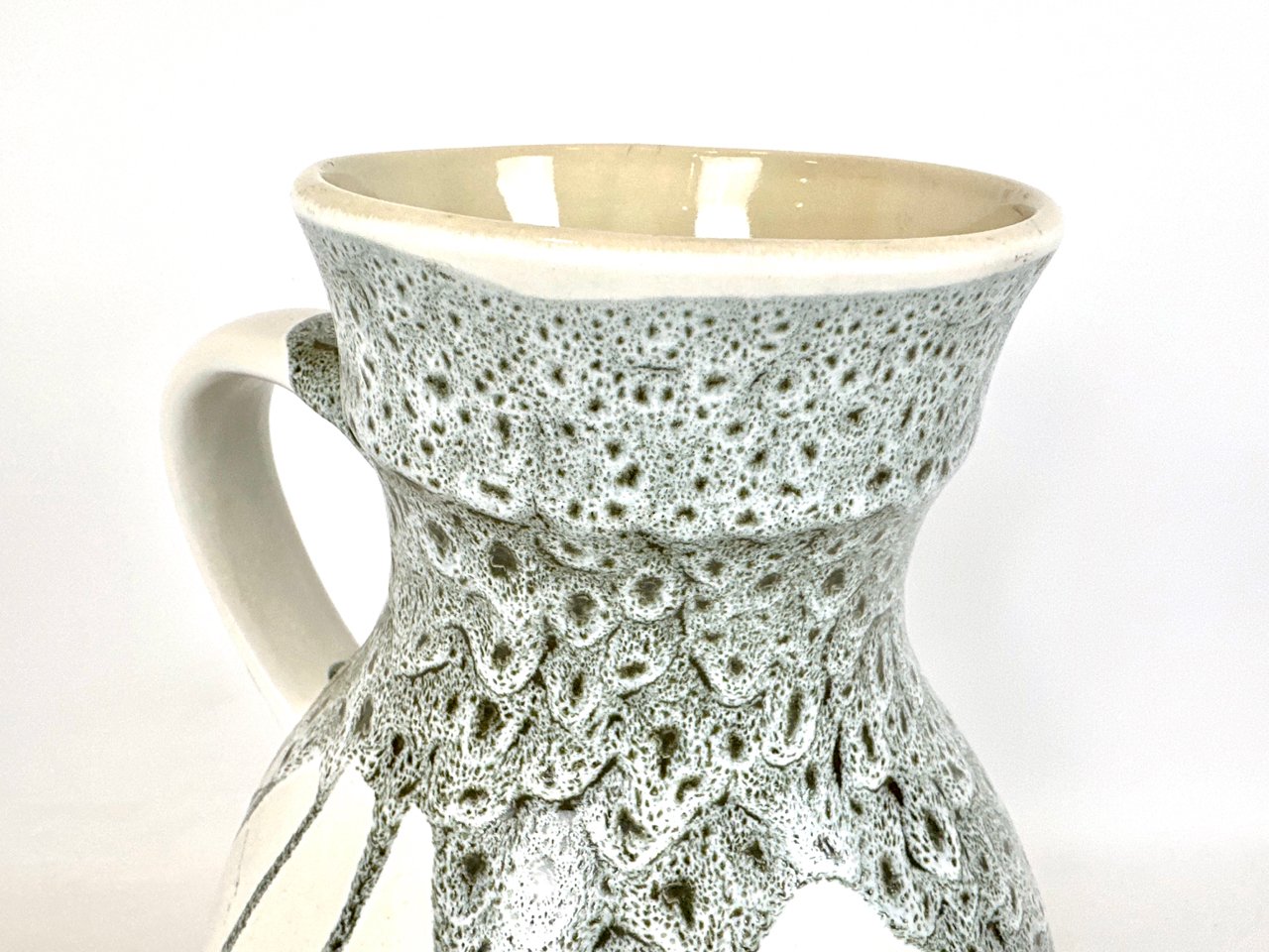 Fat Lava vase, Keramicke Zavody Teplice, Czechoslovakia, 1960s